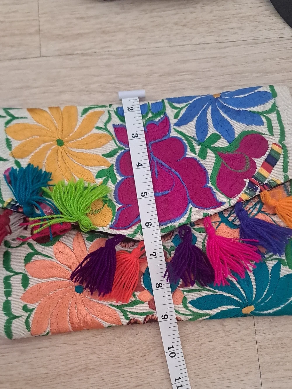 Crossbody - Clutch Embroidery Authentic Mexican Bag